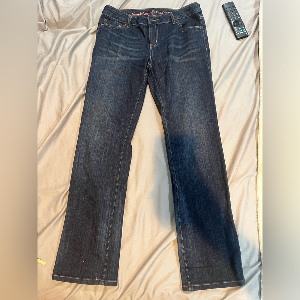 Simply Vera by Vera Wang - Roll Cuff Capri - Size 6